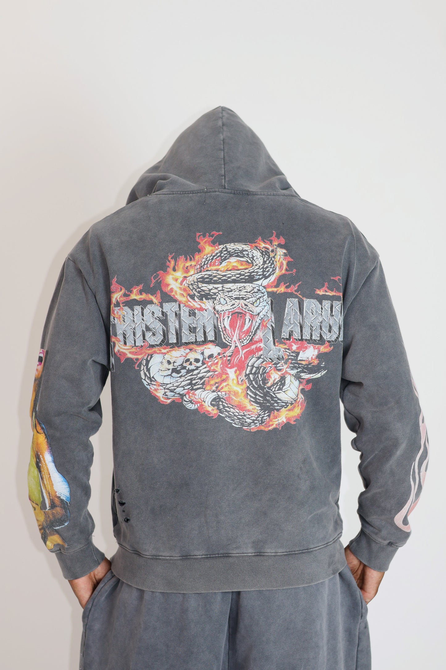 ART HAS NO RULES WASHED GREY