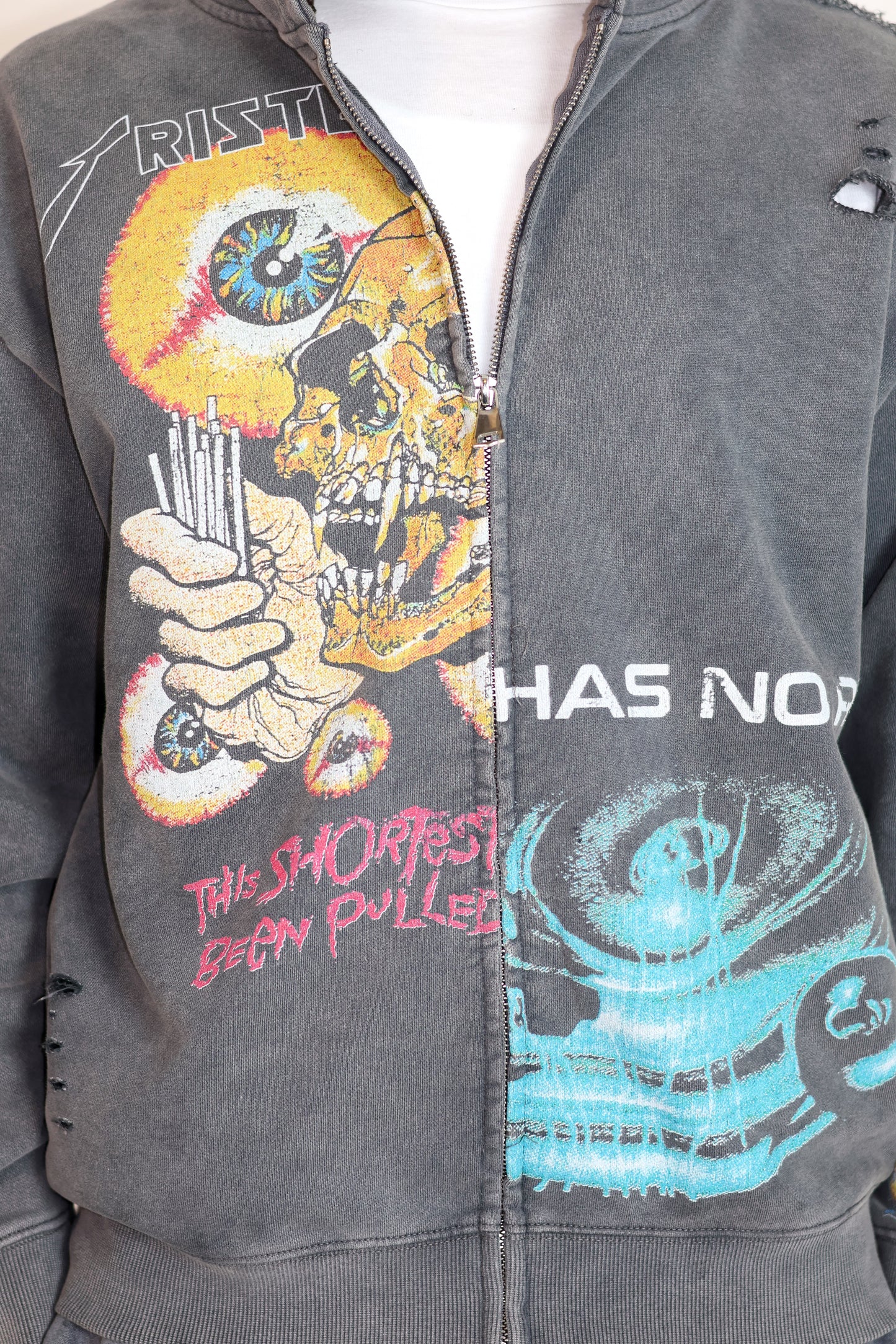 ART HAS NO RULES WASHED GREY